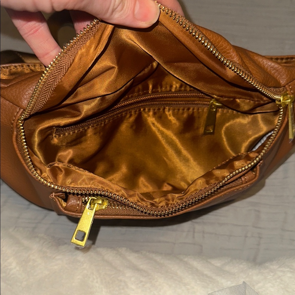 Fawn Design Tan Leather Belt Bag - Picture 7 of 8